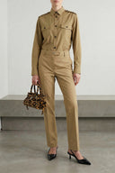 Pantalon Coton Beige
