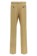 Pantalon Coton Beige