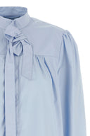 Chemise à col lavallière