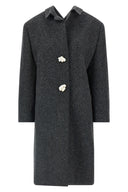 Manteau Laine Gris