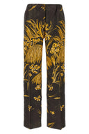 Pantalon Soie Multicolore