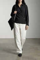 Pantalon Cuir Blanc