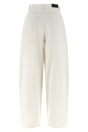 Pantalon Cuir Blanc