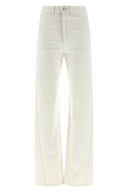 Pantalon Cuir Blanc
