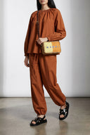 Pantalon Coton Orange