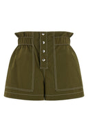 Short Coton Vert