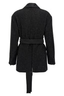Veste Satin Noir