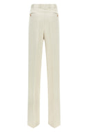 Pantalon Coton Beige