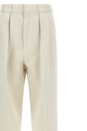 Pantalon Coton Beige