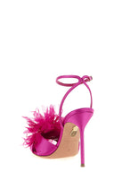 Talons Cuir Fuchsia