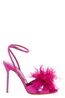 Talons Cuir Fuchsia