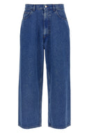 Pantalon Cuir Bleu