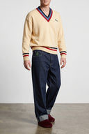 Pantalon Coton Bleu