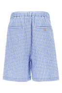 Short Coton Bleu Clair