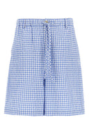 Short Coton Bleu Clair