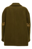 Manteau Laine Vert
