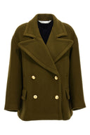 Manteau Laine Vert