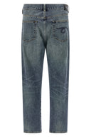 Pantalon Cuir Rouge