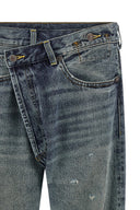 Pantalon Cuir Rouge