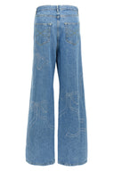 Pantalon Coton Bleu Clair
