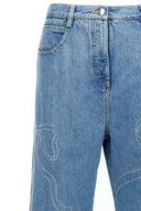 Pantalon Coton Bleu Clair