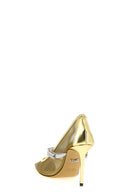 Talons Cuir Doré