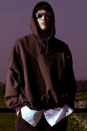 Sweat Coton Marron