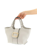 Sac Cuir Gris