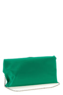 Pochette Satin Vert