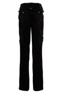 Pantalon Satin Noir