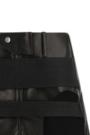 Jupe Cuir Noir