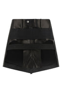 Jupe Cuir Noir