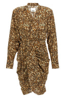 Robe Soie Multicolore