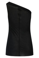 Top Soie Noir