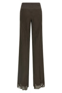 Pantalon Soie Marron