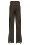 Pantalon Soie Marron