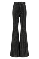 Pantalon Cuir Noir