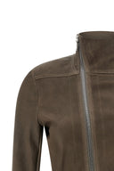 Veste Cuir Marron
