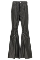 Pantalon Cuir Noir