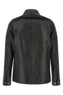 Veste Cuir Noir