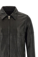 Veste Cuir Noir