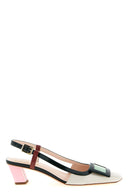 Talons Cuir Multicolore