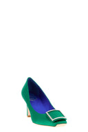 Talons Cuir Vert
