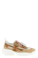 Sneakers Cuir Beige