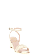 Talons Cuir Blanc