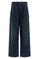 Pantalon Coton Bleu