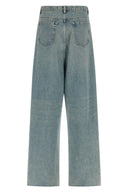 Pantalon Coton Bleu Clair