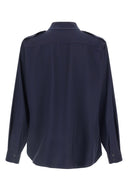 Chemise Laine Bleu