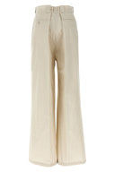 Pantalon Coton Beige