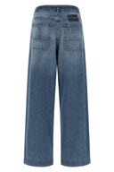 Pantalon Denim Bleu